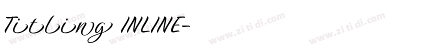 Titling INLINE字体转换